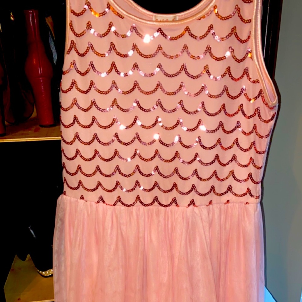 Pink long goes past your knees